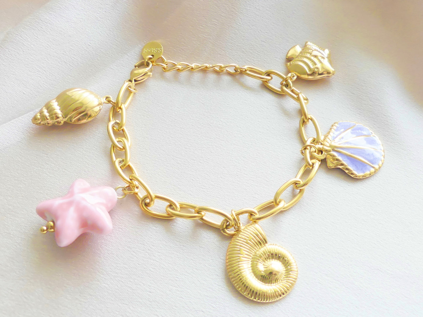 Bracelet « sirène » En Acier Inoxydable Waterproof