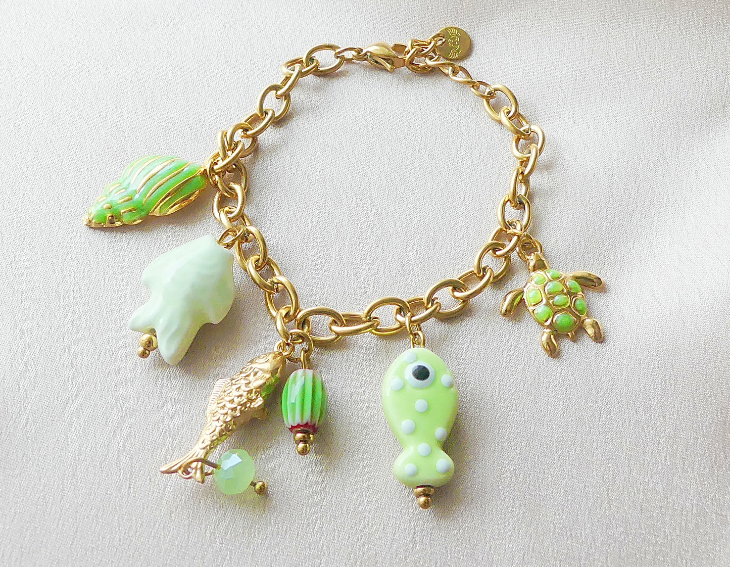 Bracelet « Aqua » En Acier Inoxydable Waterproof