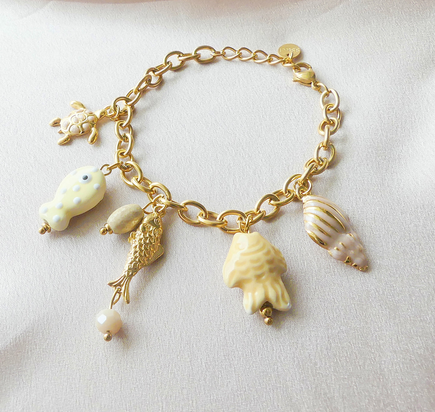 Bracelet « Aqua » En Acier Inoxydable Waterproof